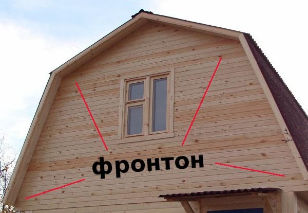 Пошаговая инструкция по созданию фронтона на крыше