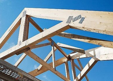 Двускатная стропильная система