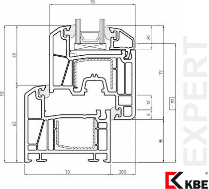 Почему выбирают профиль КБЕ 70?