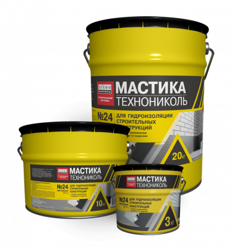 Виды мастик для мягкой кровли