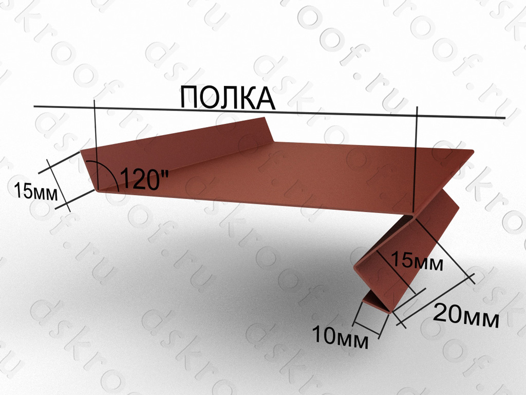 Монтаж отлива