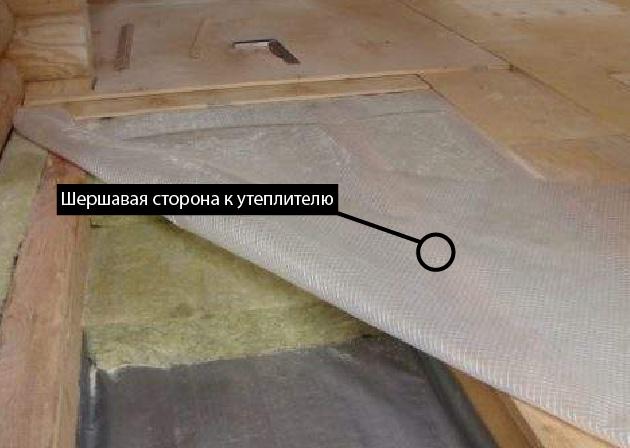 Как контролировать правильность укладки утеплителя?